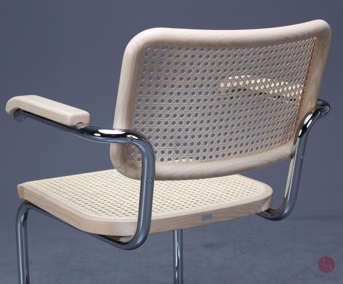 Preview: Thonet S64 V Stuhl mit Esche Holz