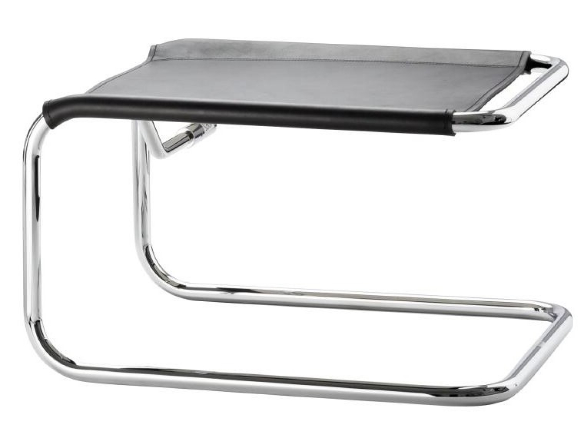 Thonet Sessel S35 LH Schwarz Vorderansicht