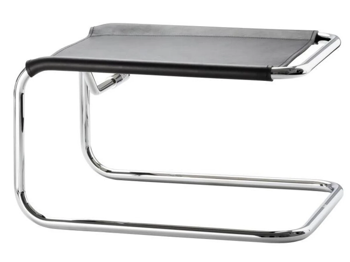 Thonet Sessel S35 LH Schwarz Vorderansicht