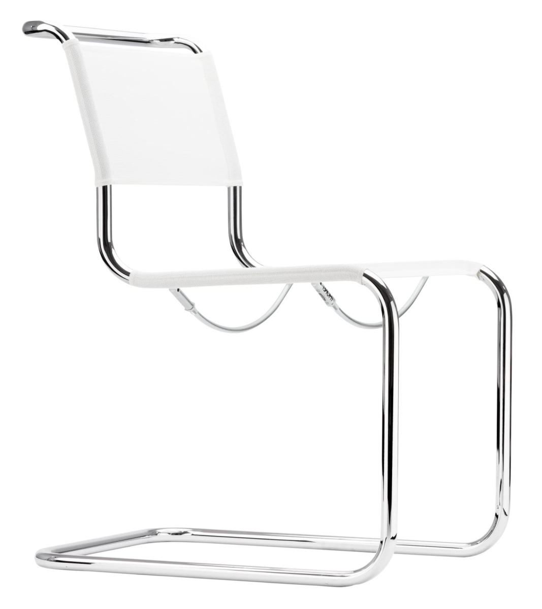 Preview: Thonet S33 N Freischwinger mit Netzgewebe