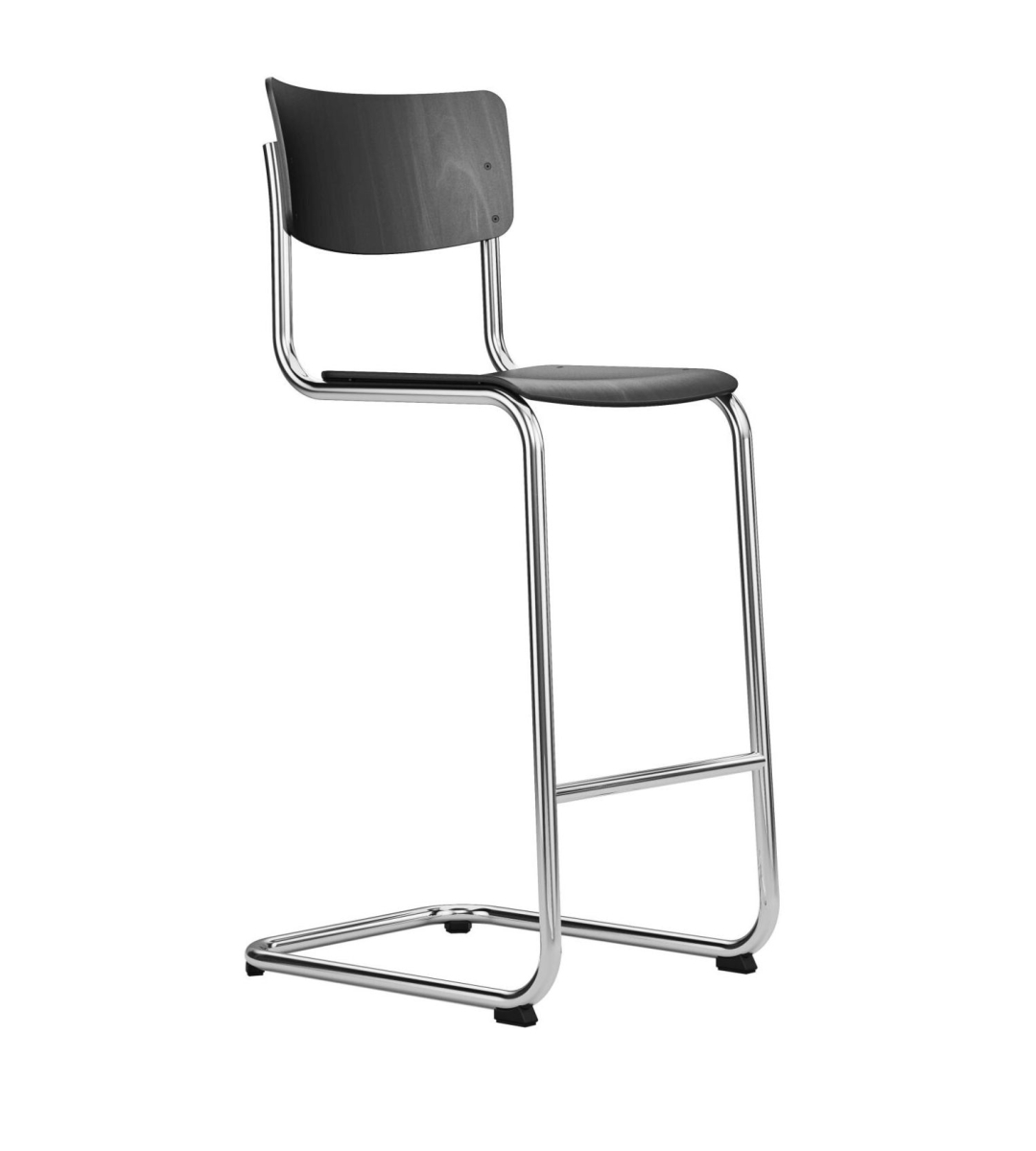 Preview: Thonet S43 H Barhocker Freischwinger in verschieden Farben Preview: Thonet S43 H Barhocker Freischwinger in verschieden Farben
