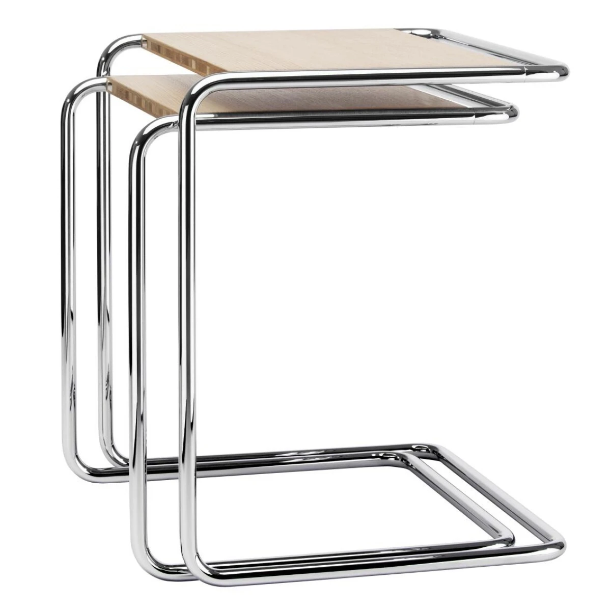 Thonet B97 Pure Material Eiche Set Beistelltisch