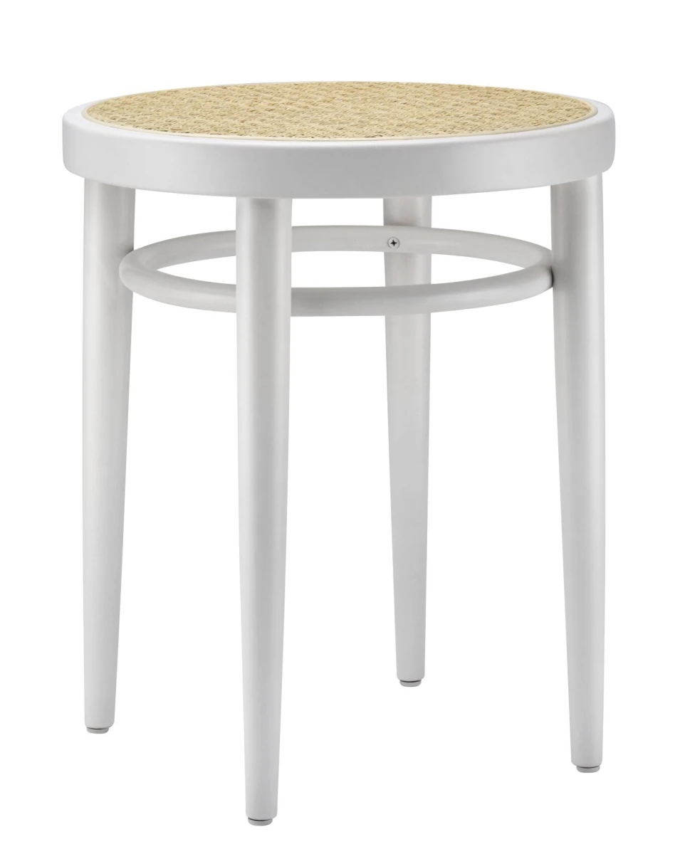 Abbildung des Thonet 204 RH Barhockers – ein stilvoller Hocker, der klassische Handwerkskunst und modernen Sitzkomfort vereint.