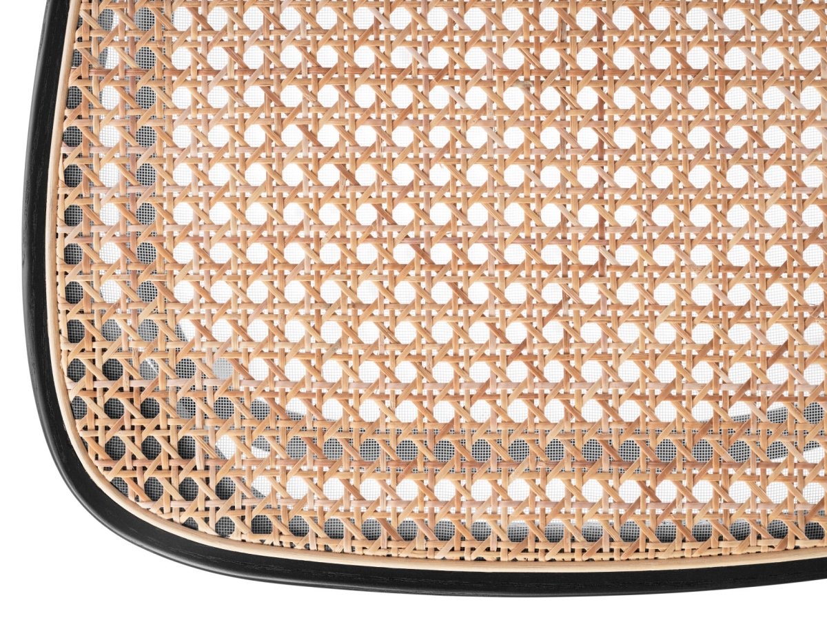 Preview: Thonet 214 Kaffeehaus Stuhl mit Geflecht und Stützgewebe