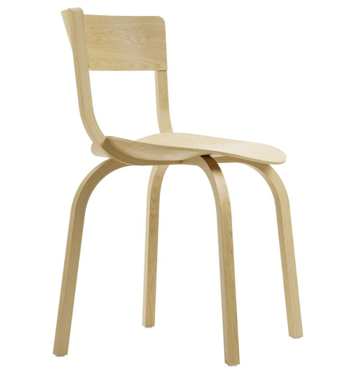 Thonet 404 Bugholzstuhl aus Eiche