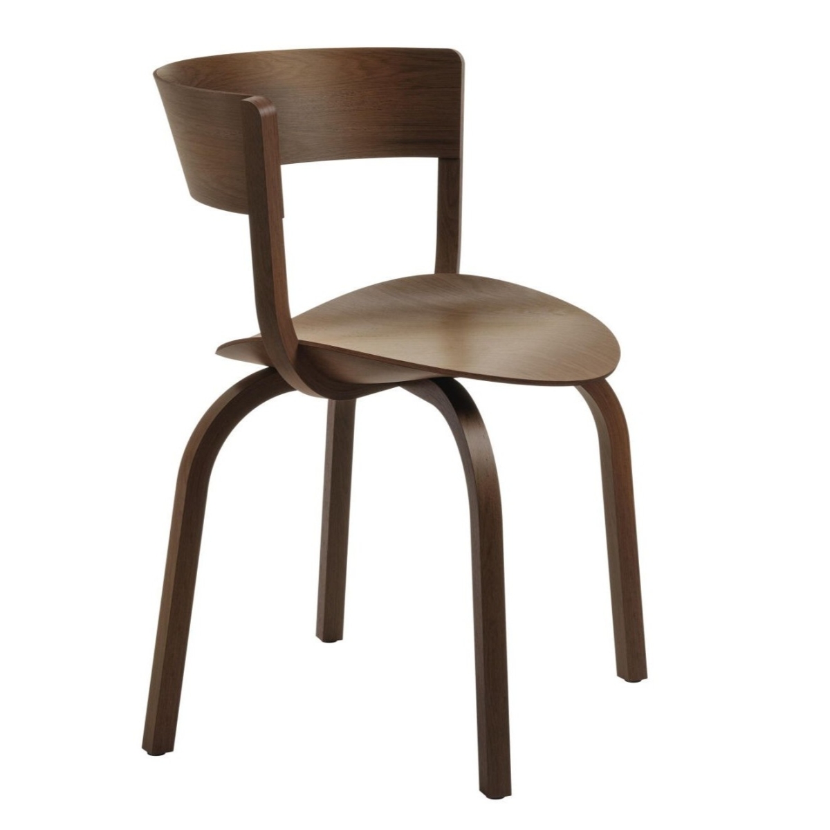 Preview: Thonet 404 F Eiche gebeizt nussbaum