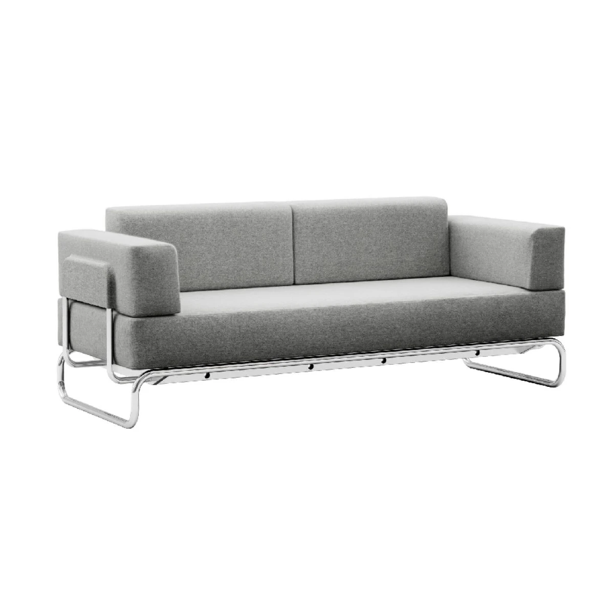 Thonet S5001/C001 2-Sitzer Sofa Divina Melang Grau