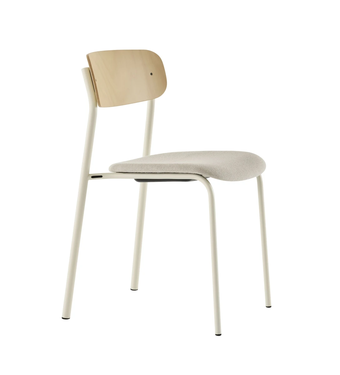 Thonet 243 SPV Buche Hallingdall weiß/seidengrau