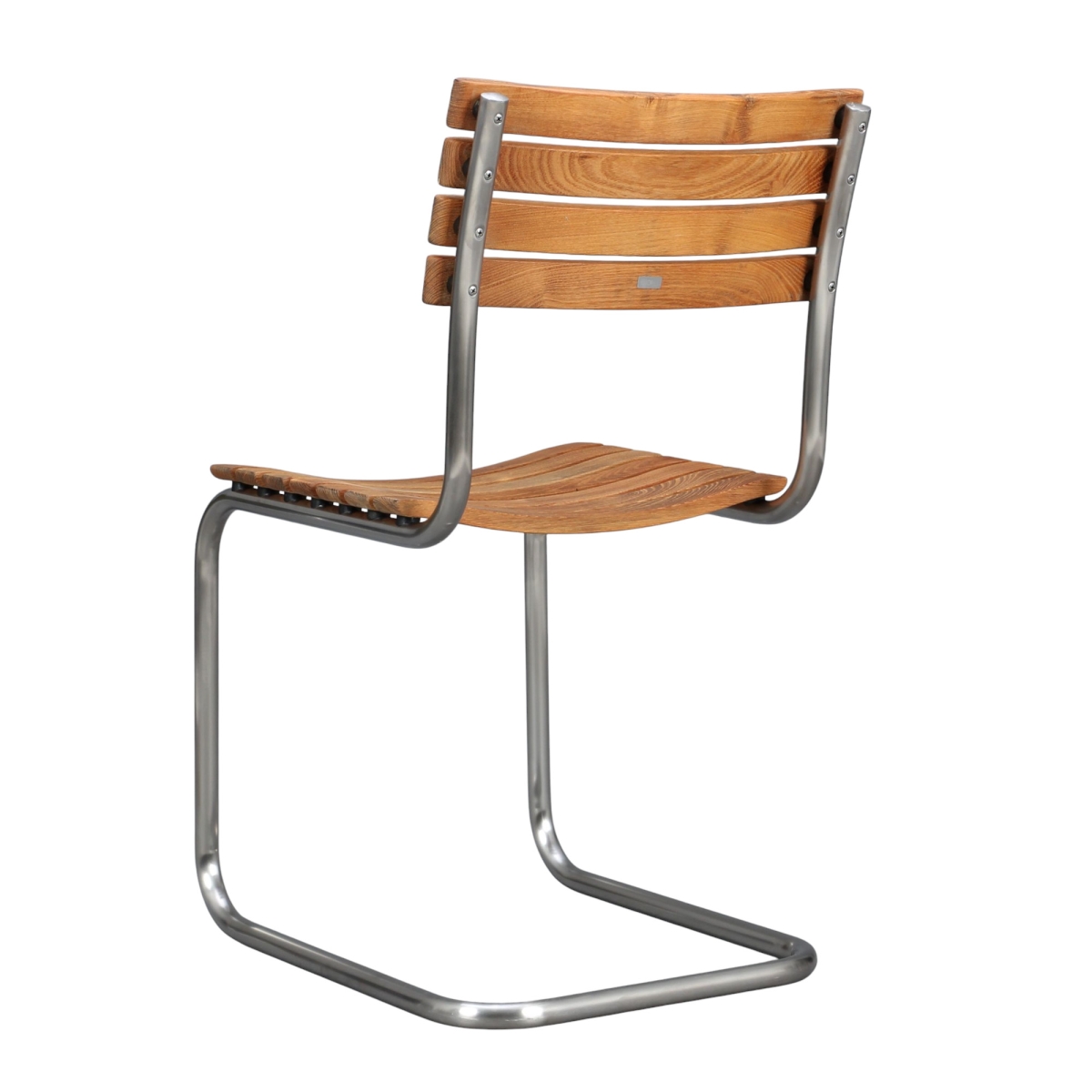 Preview: Thonet Stuhl S34 N Netz Weiß Armlehnen Schwarz Vorderansicht