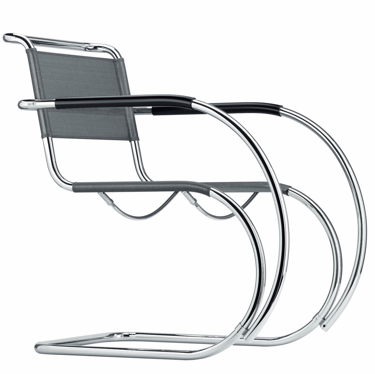 Thonet S533 NF Freischwinger schwarz outdoor