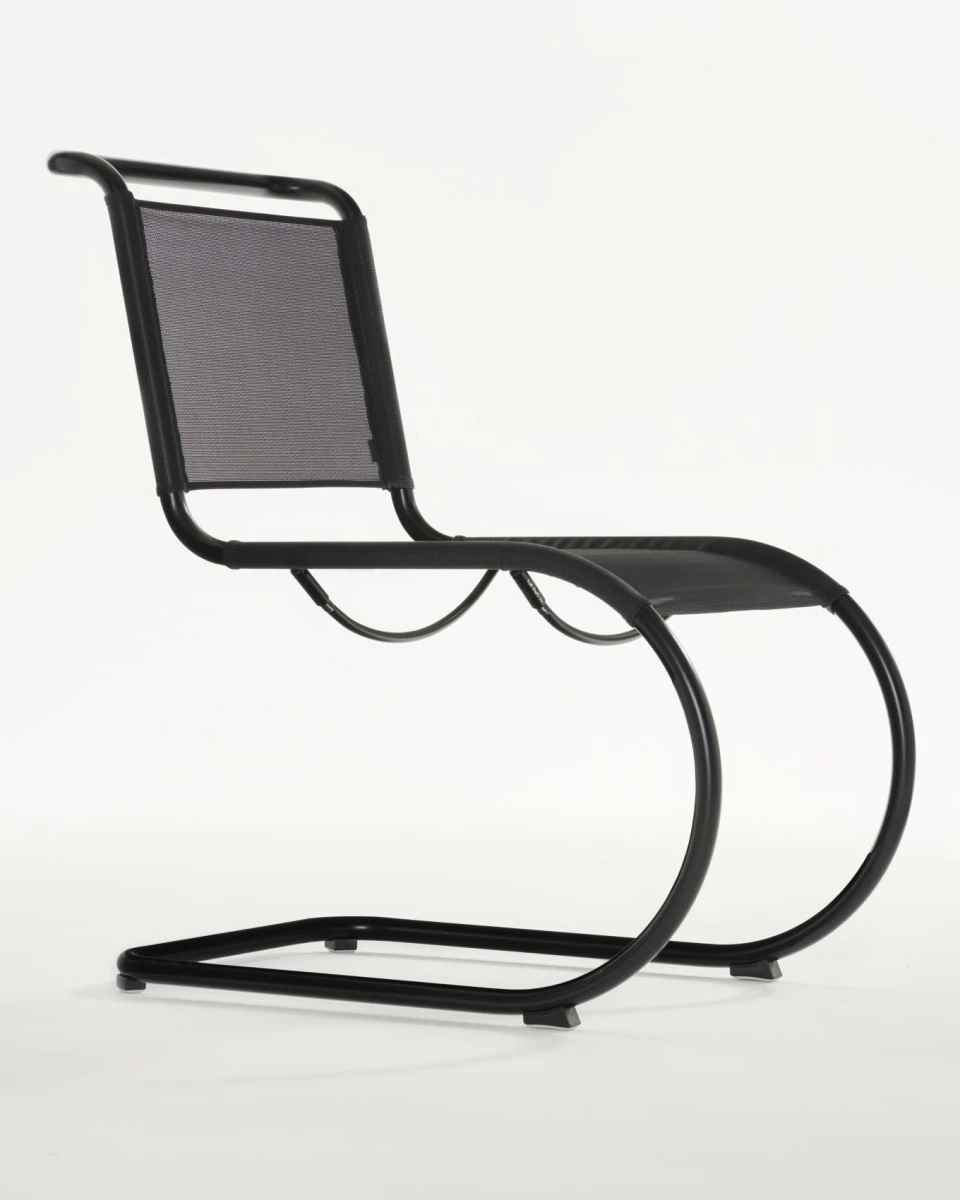 Thonet S533 N Freischwinger schwarz outdoor