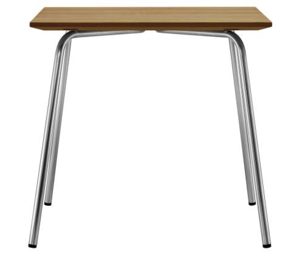 Preview: Thonet S1040 Outdoor Gartentisch 78 x 78 cm Irokoholz