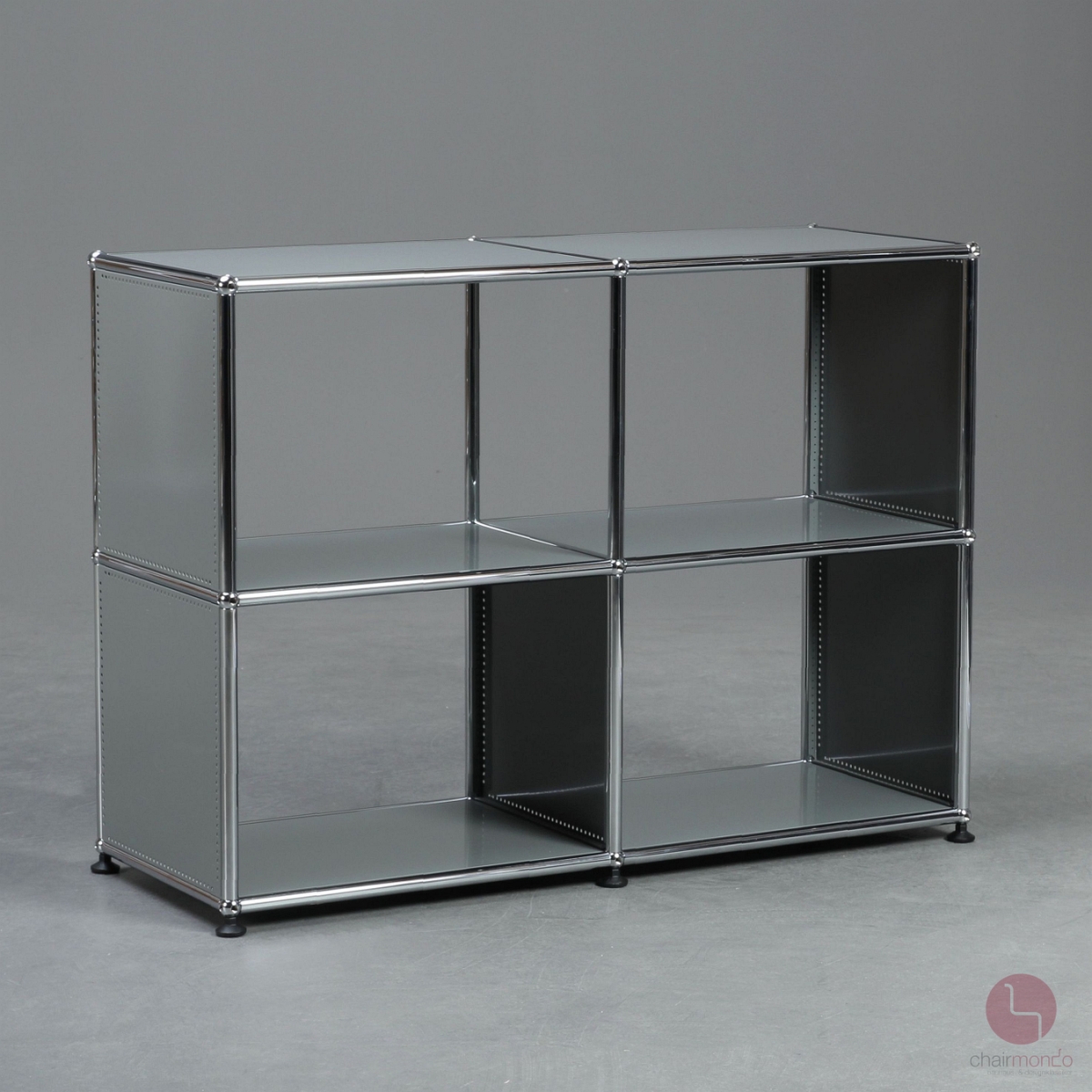 Preview: USM Haller Kommode Sideboard Grau mit vier Fächern gebraucht