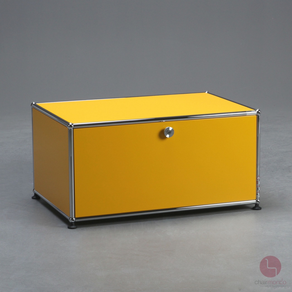 Preview: USM Haller Sideboard Box Gelb Regal Medienboard mit Schubfach - gebraucht