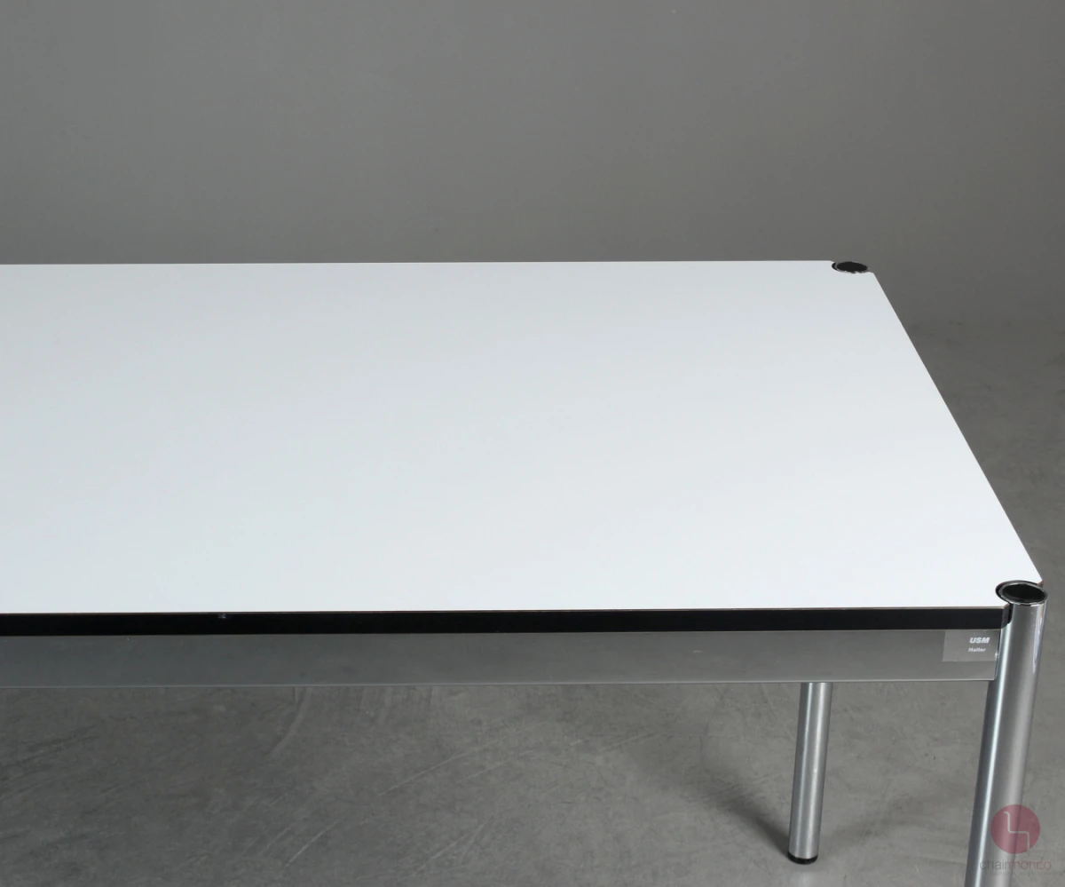 USM Haller Tisch 200 x 75 cm Weiß