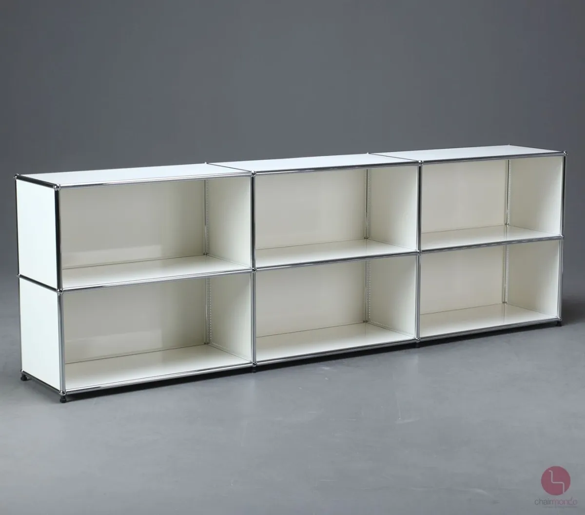 USM Haller Sideboard Weiß mit sechs Fächern 227x74x37 cm gebraucht