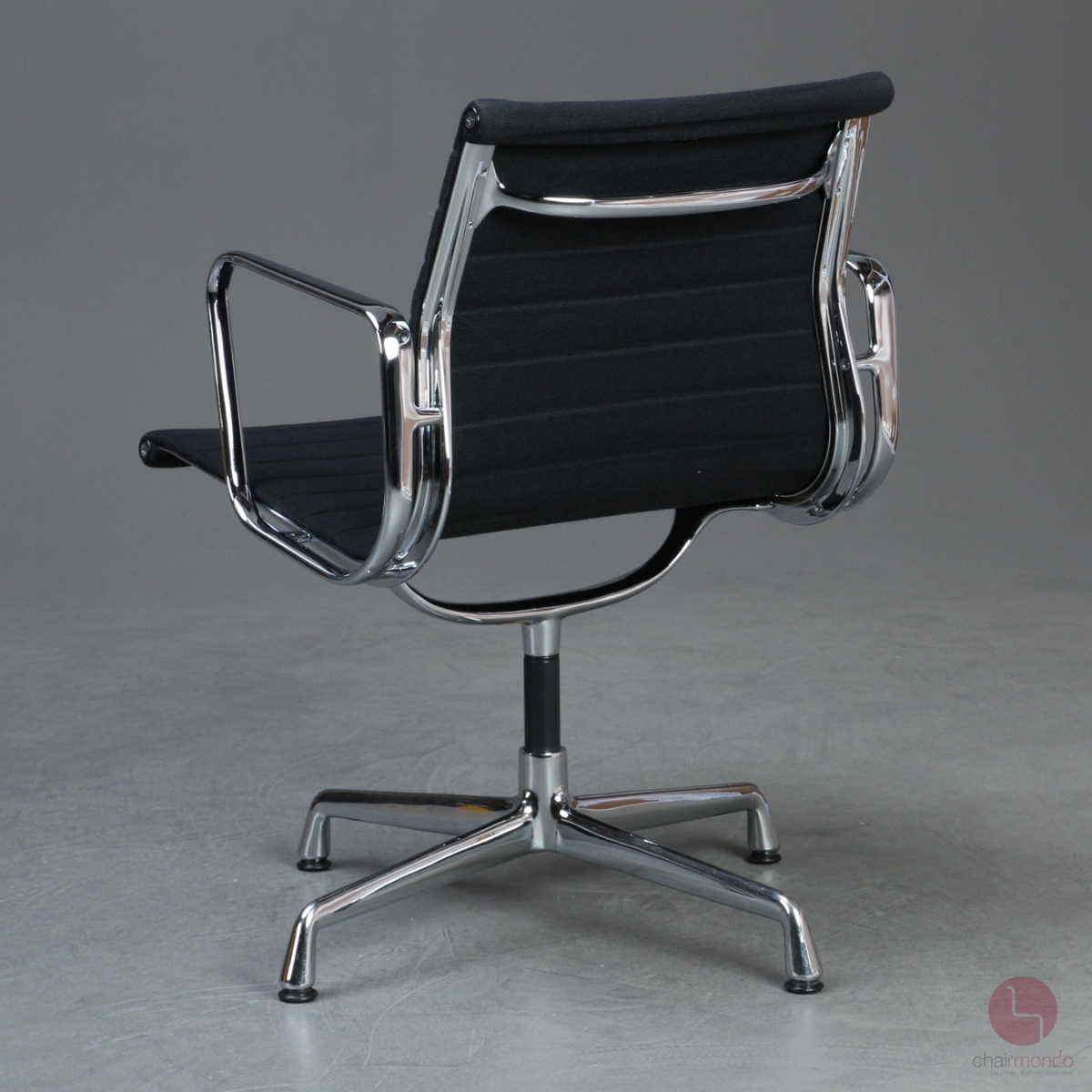 Preview: Vitra EA 108 Aluminium Chair Hopsak Schwarz 1980er gebraucht
