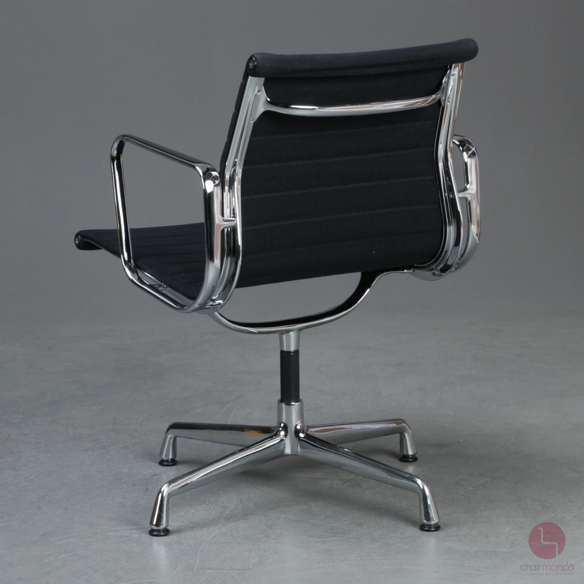 Vitra EA 108 Aluminium Chair Hopsak Schwarz 1980er gebraucht