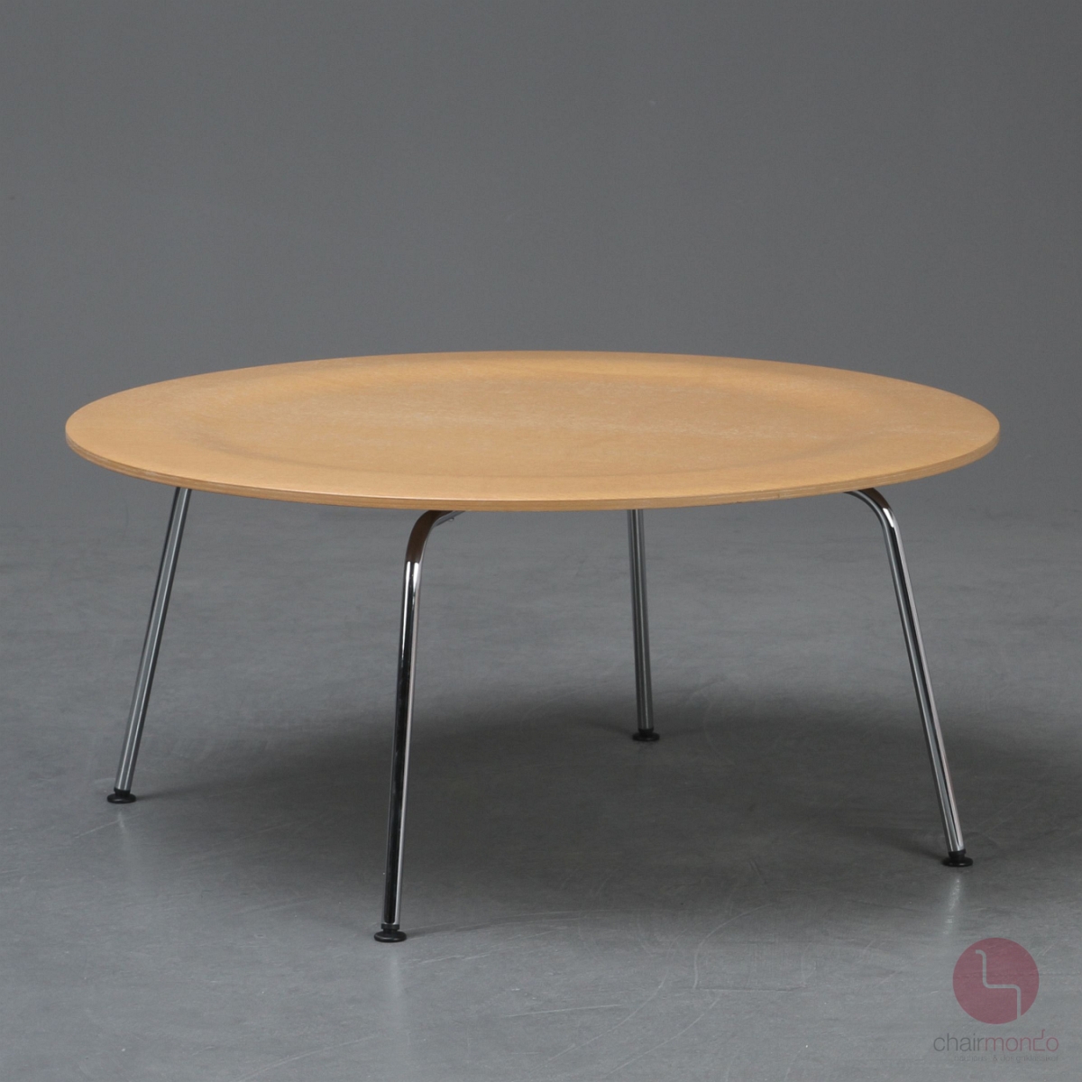 Preview: Vitra Herman Miller CTM Coffee Table Metal mit Esche Platte, gebraucht