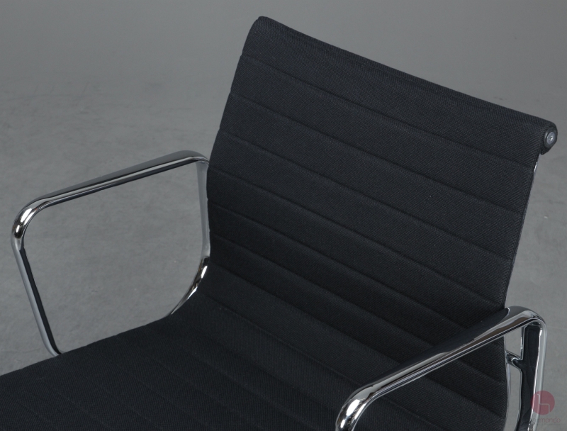 Preview: Vitra EA 108 Aluminium Chair Hopsak Schwarz gebraucht