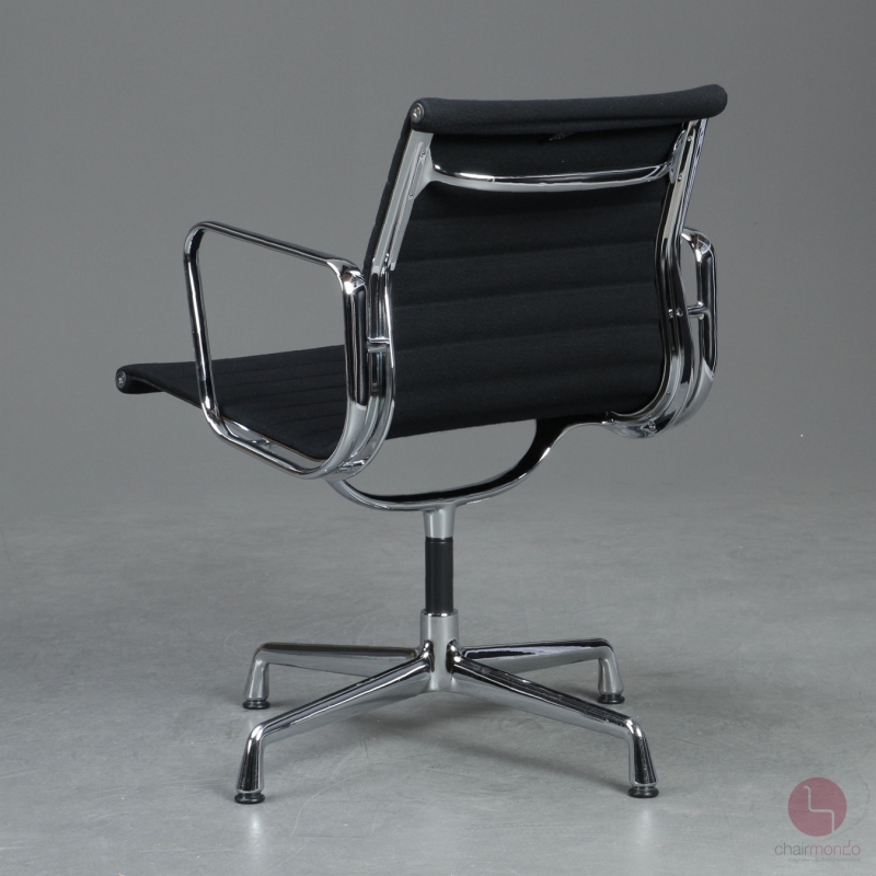 Preview: Vitra EA 108 Aluminium Chair Hopsak Schwarz gebraucht
