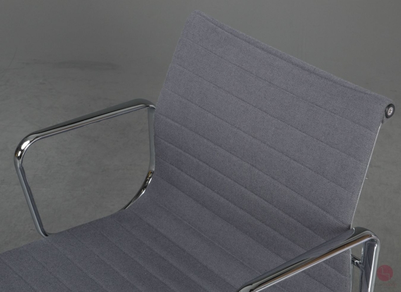 Preview: Vitra EA 107 Aluminium Chair Hopsak Grau gebraucht