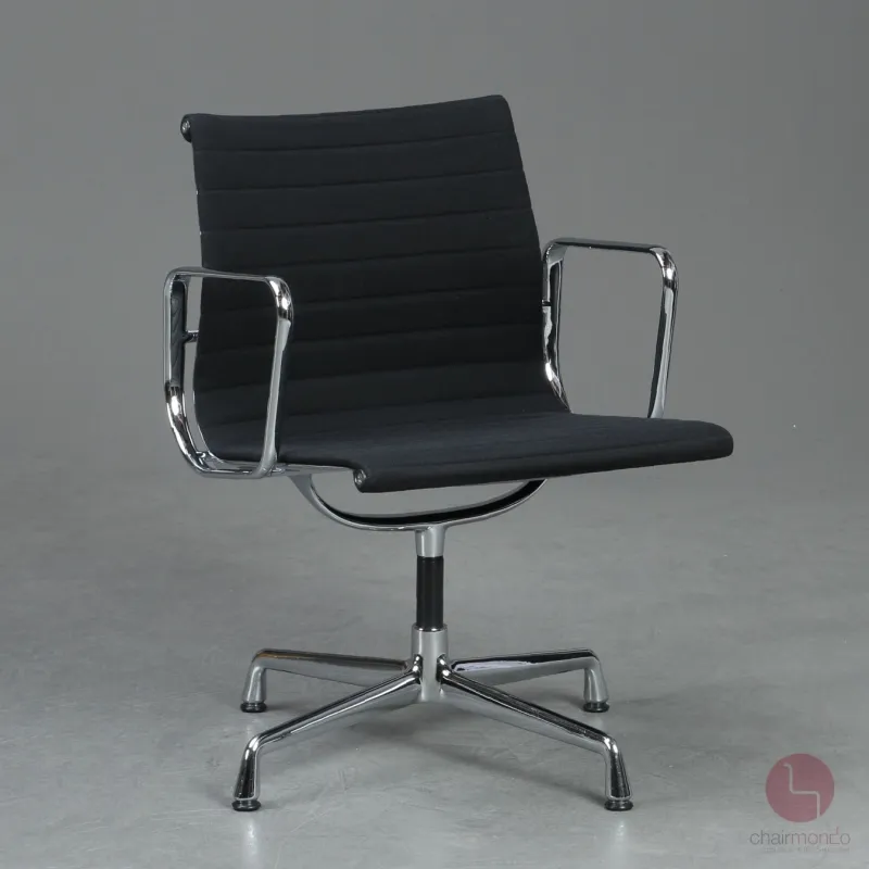 Vitra EA 108 Aluminium Chair Hopsak Schwarz gebraucht