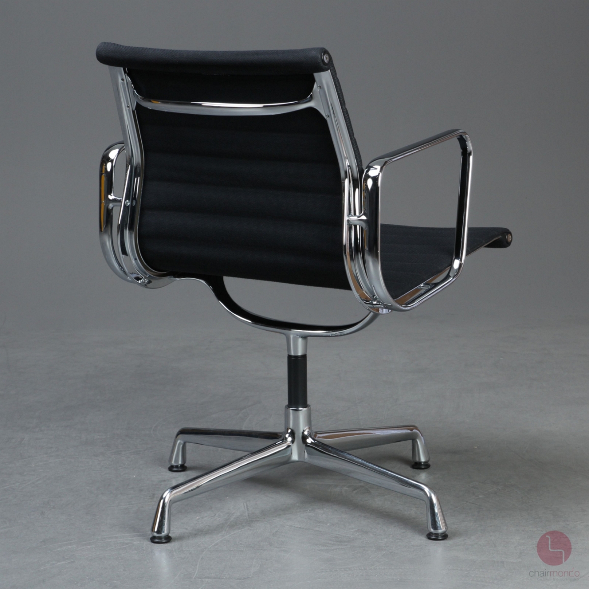 Preview: Vitra EA 108 Aluminium Chair Hopsak Schwarz 1980er gebraucht