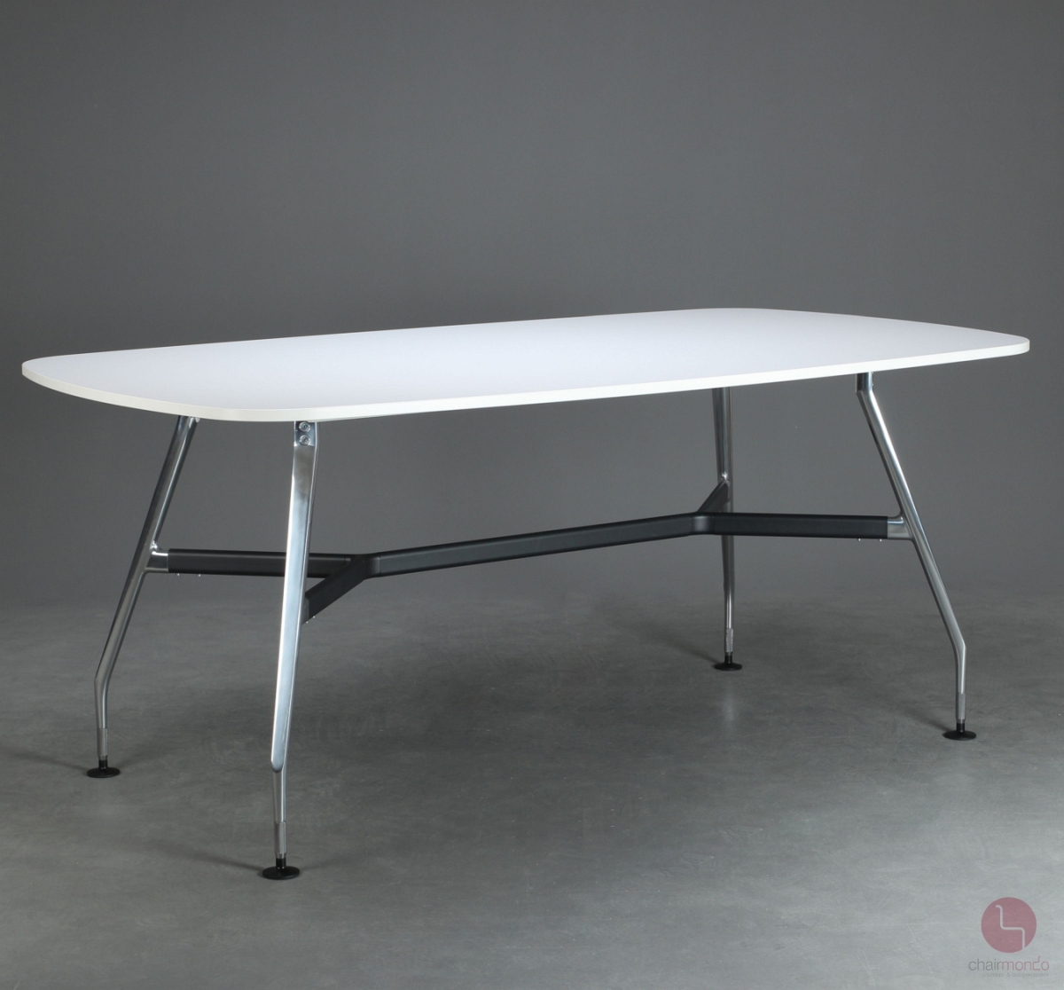 Preview: Vitra Medamorph Stehtisch Konferenztisch Ad Hoc Weiß 240x140 cm, gebraucht