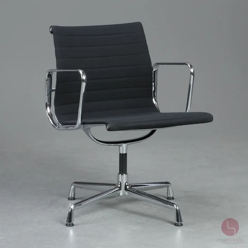Vitra EA 108 Aluminium Chair Hopsak Schwarz gebraucht