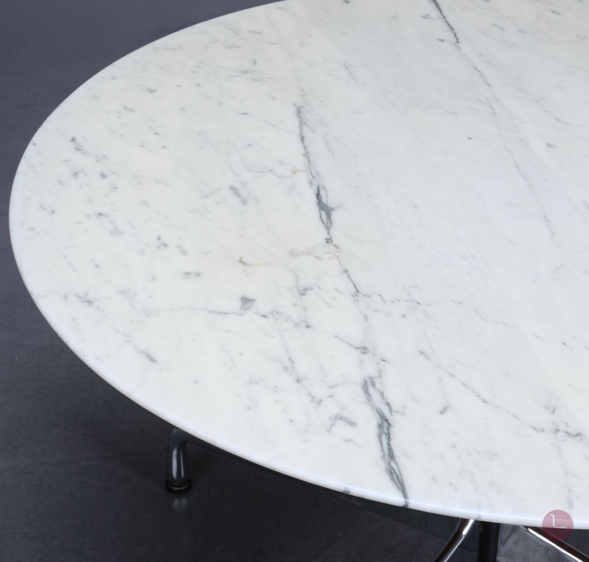 Vitra Segmented Table Lounge Tisch mit weißer Marmor Platte gebraucht