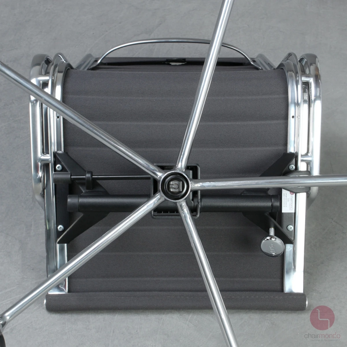 Vitra EA 119 Aluminium Chair Hopsak Grau Anthrazit gebraucht