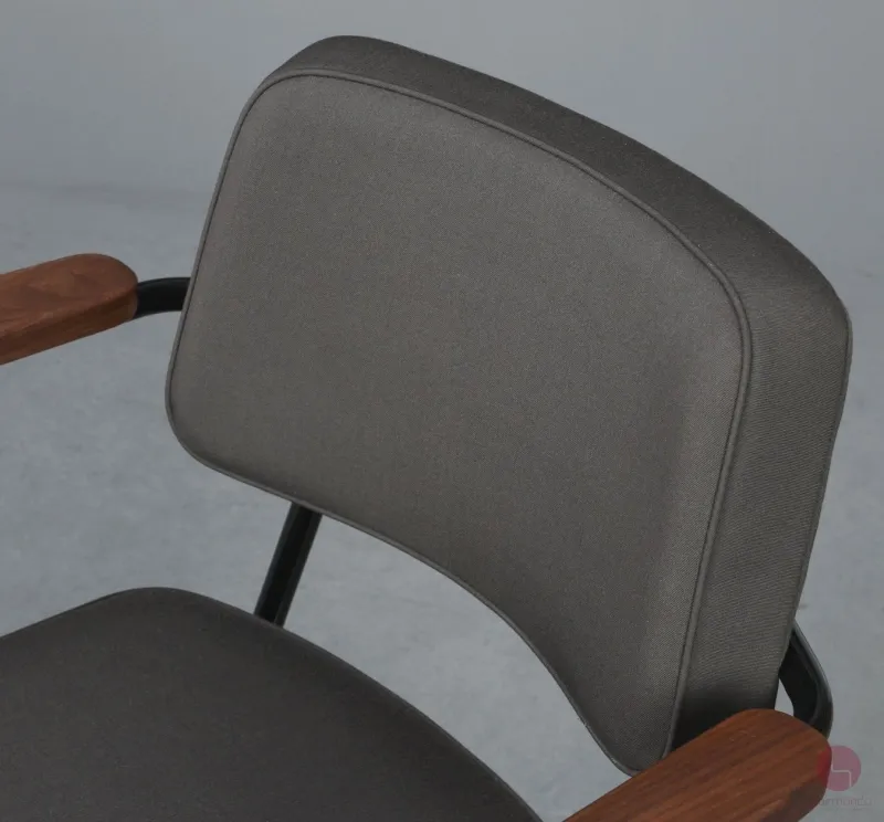 Vitra Pivotant Bürostuhl Stoff Braun Gestell Schwarz gebraucht