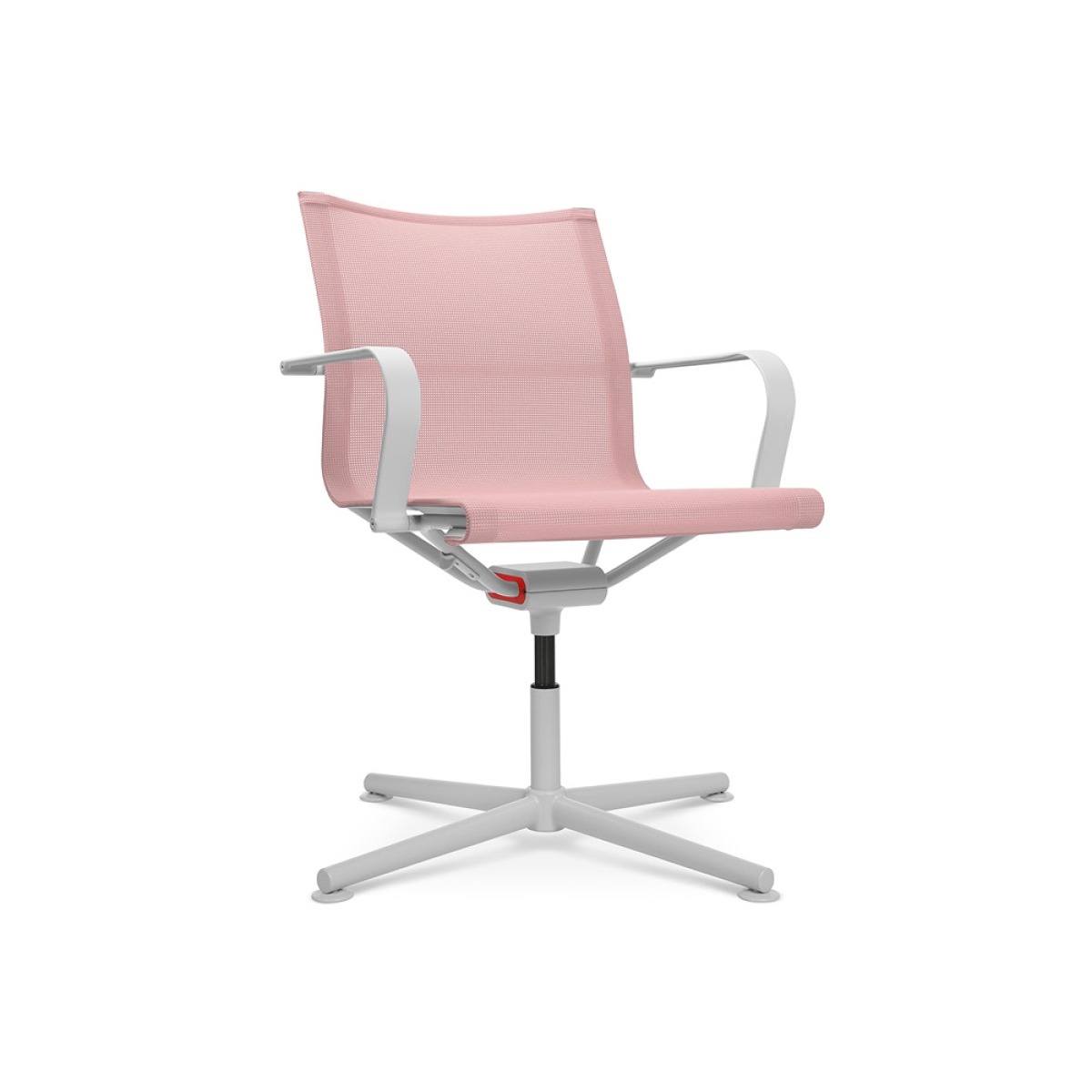 Preview: Wagner D1 Office Bürostuhl in weiß pink