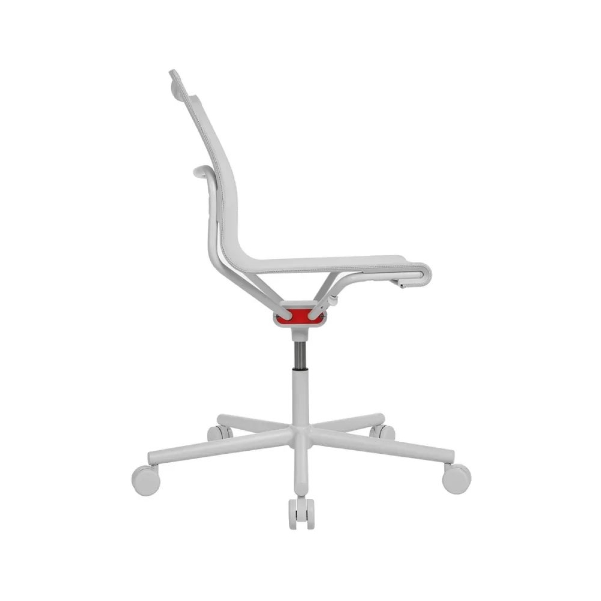 Preview: Wagner D1 office Bürostuhl ohne Armlehnen in weiß