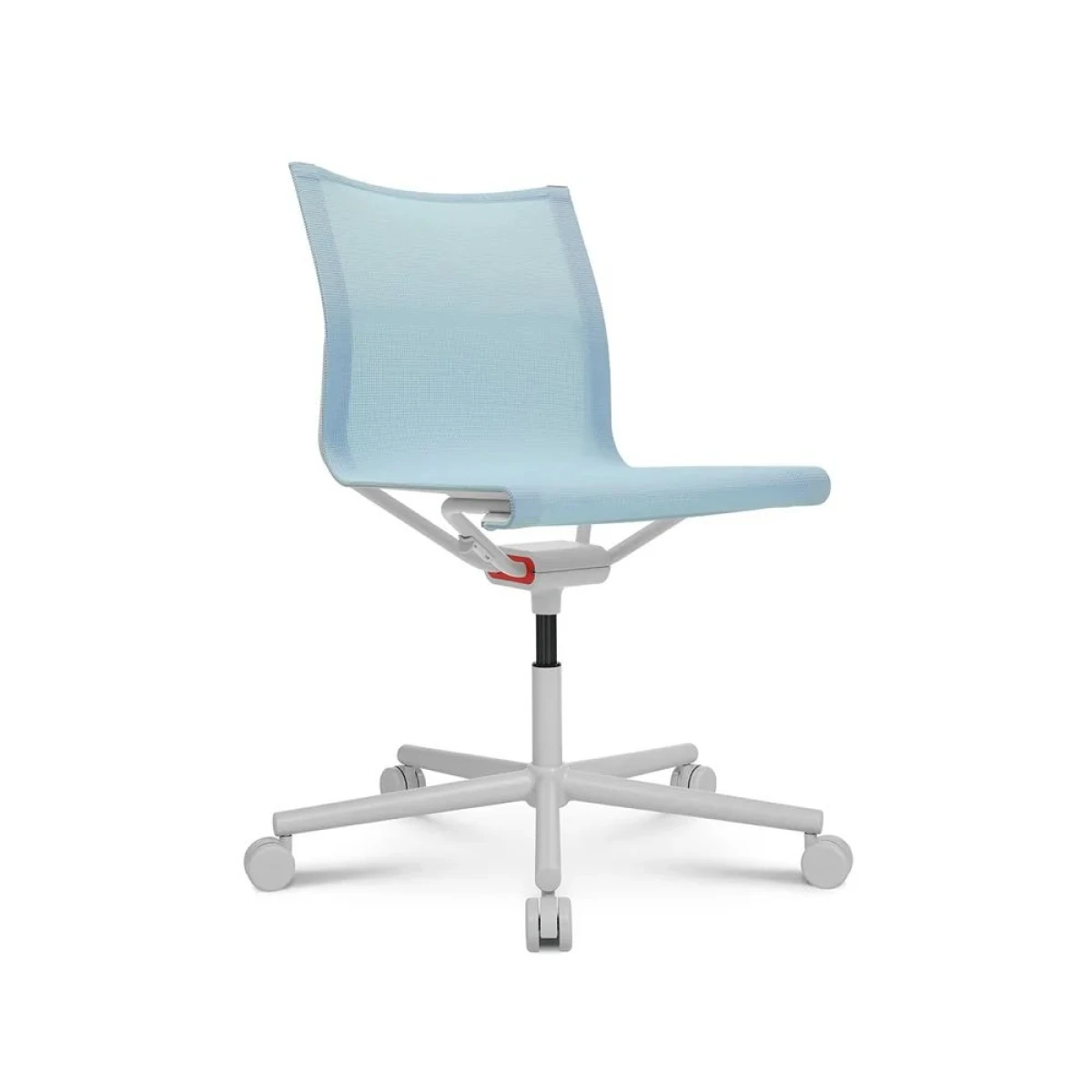 Wagner D1 office Bürostuhl ohne Armlehnen in weiß blau