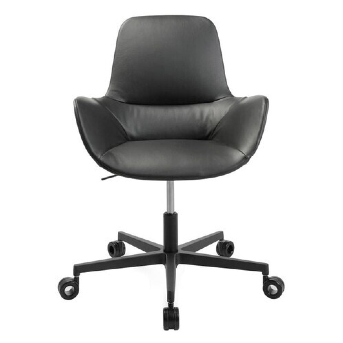 Preview: Wagner W-Club 5-Strahl leder schwarz frontal