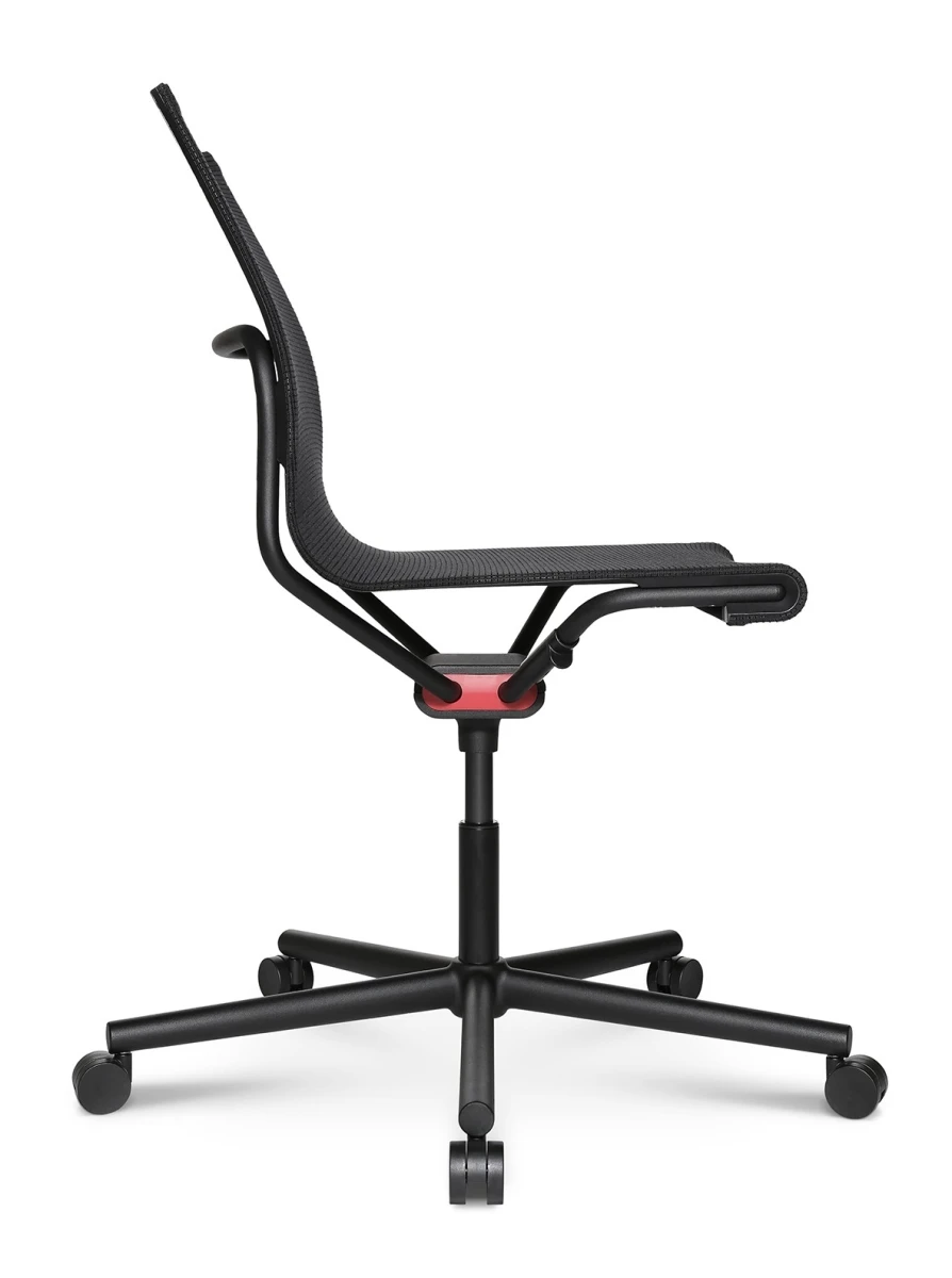 Wagner D1 Office Bürostuhl ohne Armlehnen schwarz