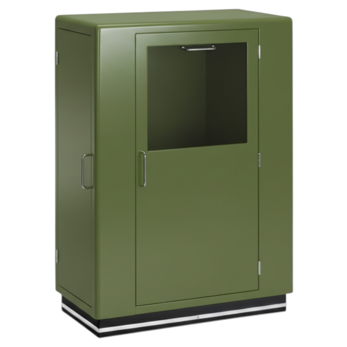 Preview: müller möbelfabrikation KB 323 Barschrank RAL 6011 resedagrün