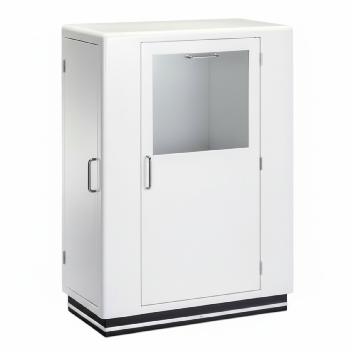 müller möbelfabrikation KB 323 Barschrank RAL 9010 reinweiss