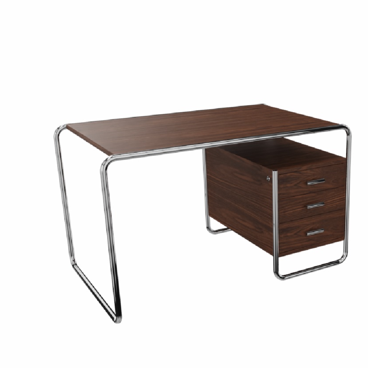 Thonet S285 2 Nussbaum Chrom Pure Materials