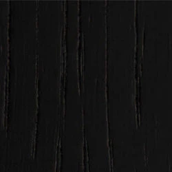 Eiche furniert - schwarz gebeizt