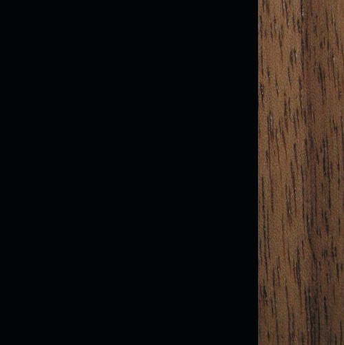 ThonetDur Schwarz Nussbaumkante