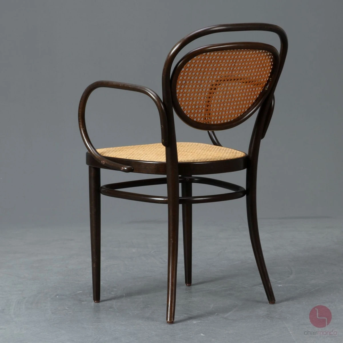 Thonet 215 RF Braun Bugholzstuhl mit Geflecht gebraucht Thonet 215 RF Braun Bugholzstuhl mit Geflecht gebraucht