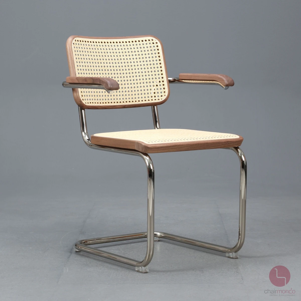 Thonet S64 V Stuhl mit Nussbaum Holz