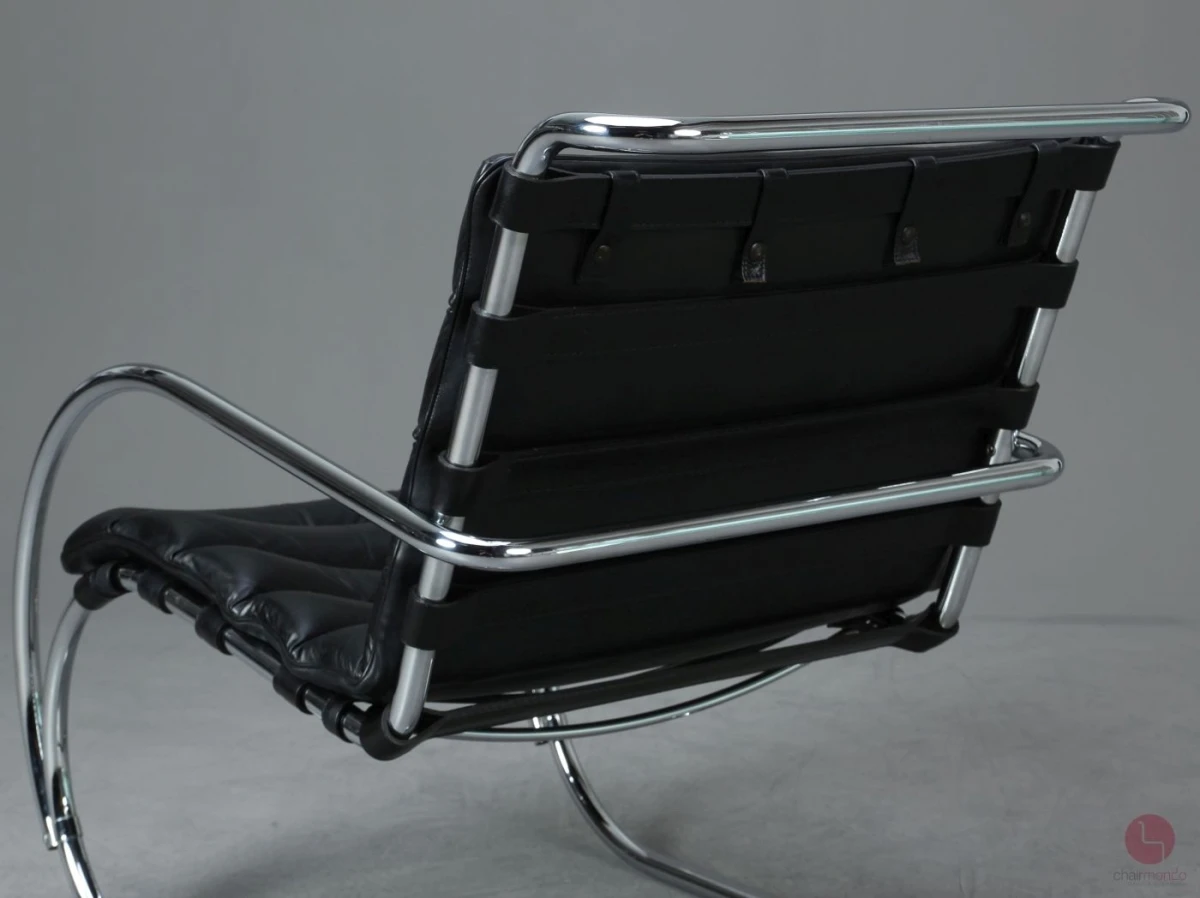Knoll MR Lounge Sessel mit Armlehnen in Schwarz Freischwinger gebraucht