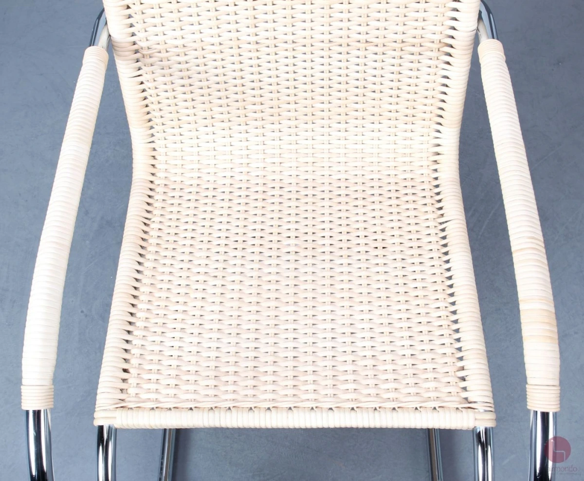 Thonet S533 RF Freischwinger Sessel mit Geflecht gebraucht Thonet S533 RF Freischwinger Sessel mit Geflecht gebraucht