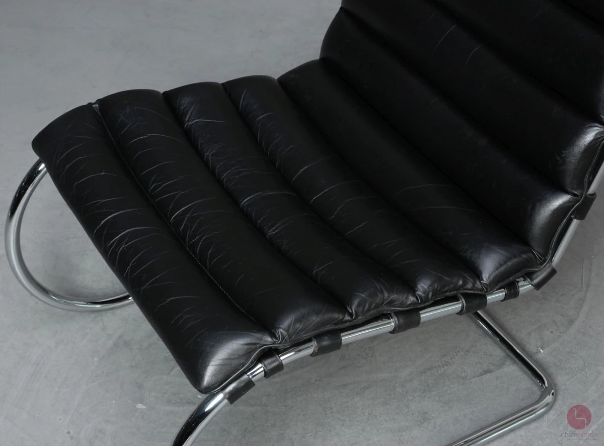 Knoll MR Lounge Sessel in Schwarz Freischwinger gebraucht