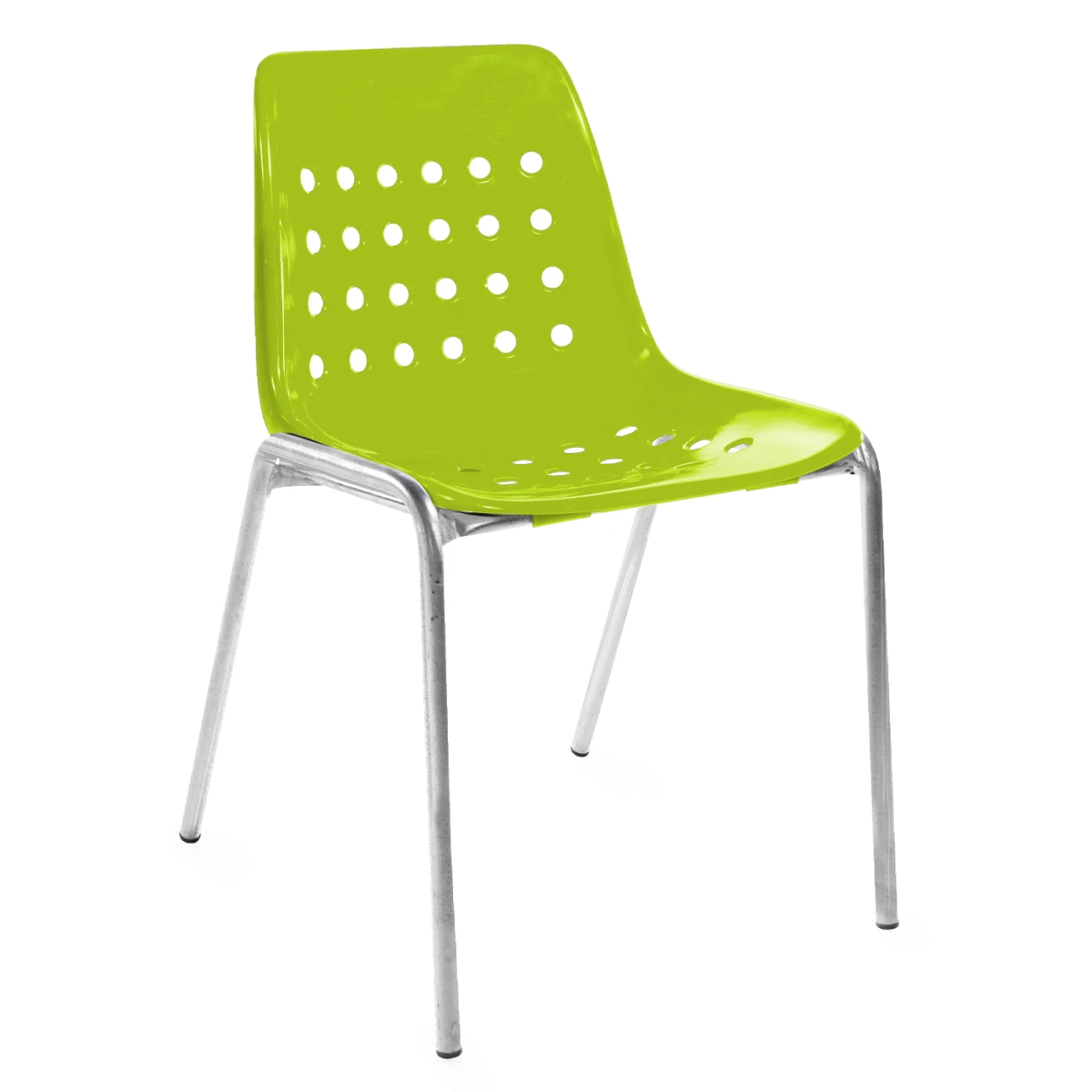 Stuhl Bermuda zweifarbig in Grün, feuerverzinkt – moderner Outdoor-Stuhl mit langlebiger Beschichtung Stuhl Bermuda zweifarbig in Grün, feuerverzinkt – moderner Outdoor-Stuhl mit langlebiger Beschichtung