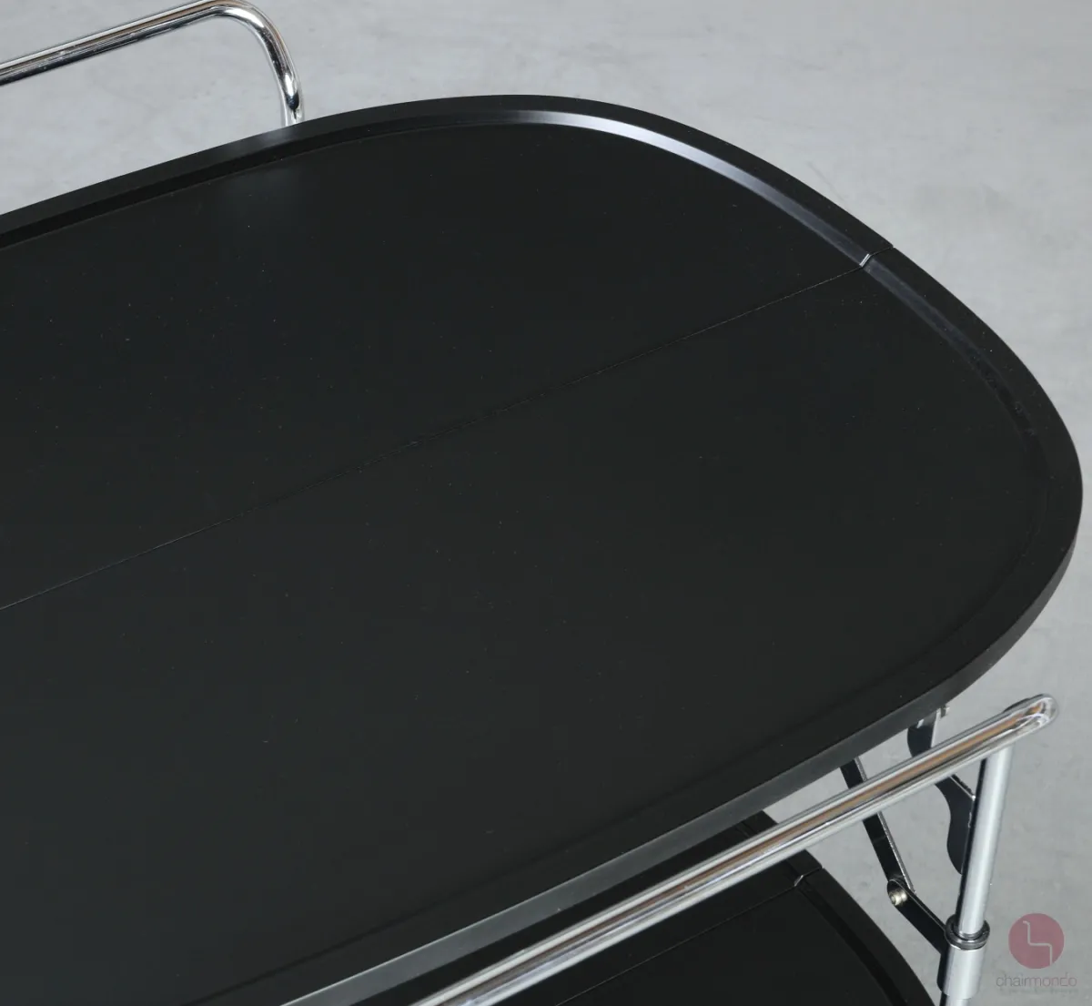 Kartell Servierwagen Gastone klappbar Schwarz gebraucht